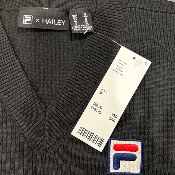 FILA x HAILEY BIEBER Tank - Size Medium - NEW WITH TAGS!! women’s athletic top - Picture 4 of 7